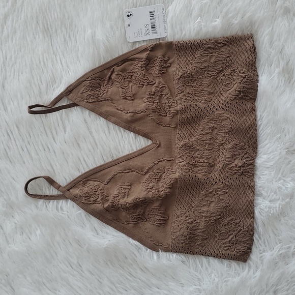 Free People Other - Free People Candy Seamless Bra Sand